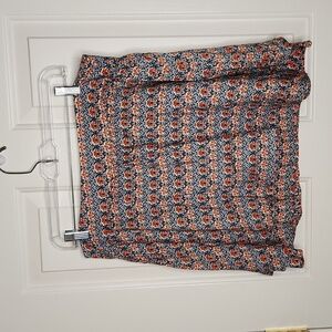 Harlowe & Graham Flared Layer Skater Skirt Size M NWT